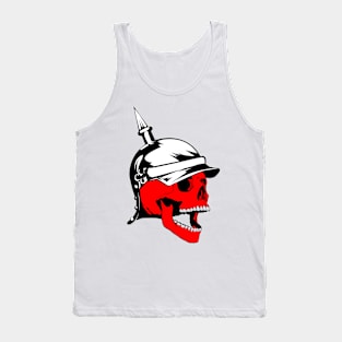 Red Elite Logo Tank Top